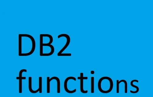 DB2- Use of ‘COALESCE’ Function (1 of&nbsp;2)