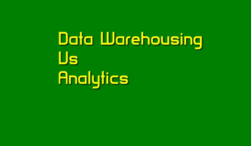 How Data Warehousing and Analytics Linked&nbsp;together