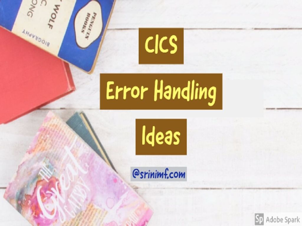 How to Handle Errors in&nbsp;CICS