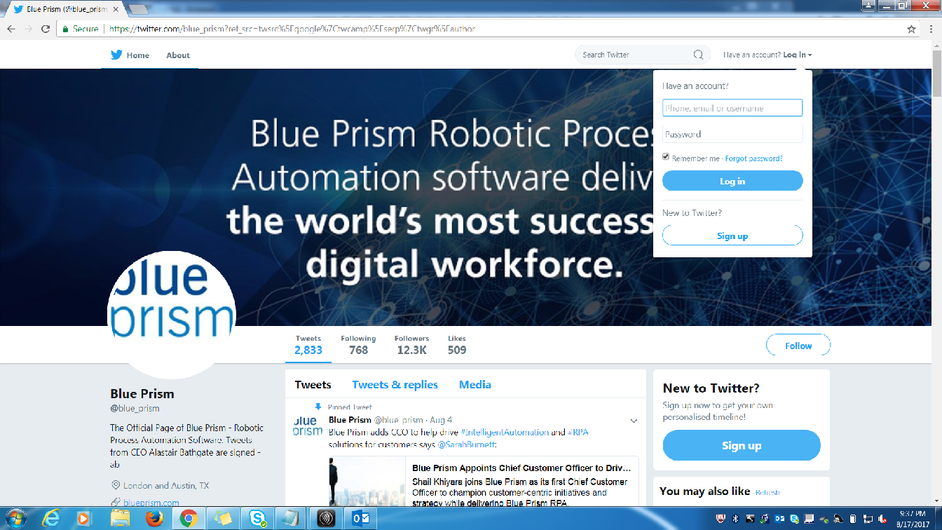 Blue prism