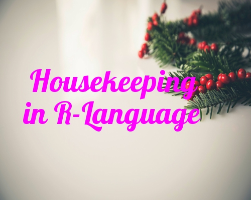 3 Real-time House Keeping Ideas to Clean Data in R&nbsp;Language