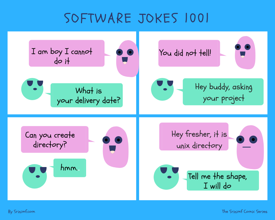 Software jokes 1001 on delivery date.