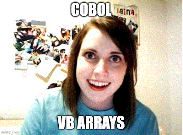 COBOL: How to Create a VB Array